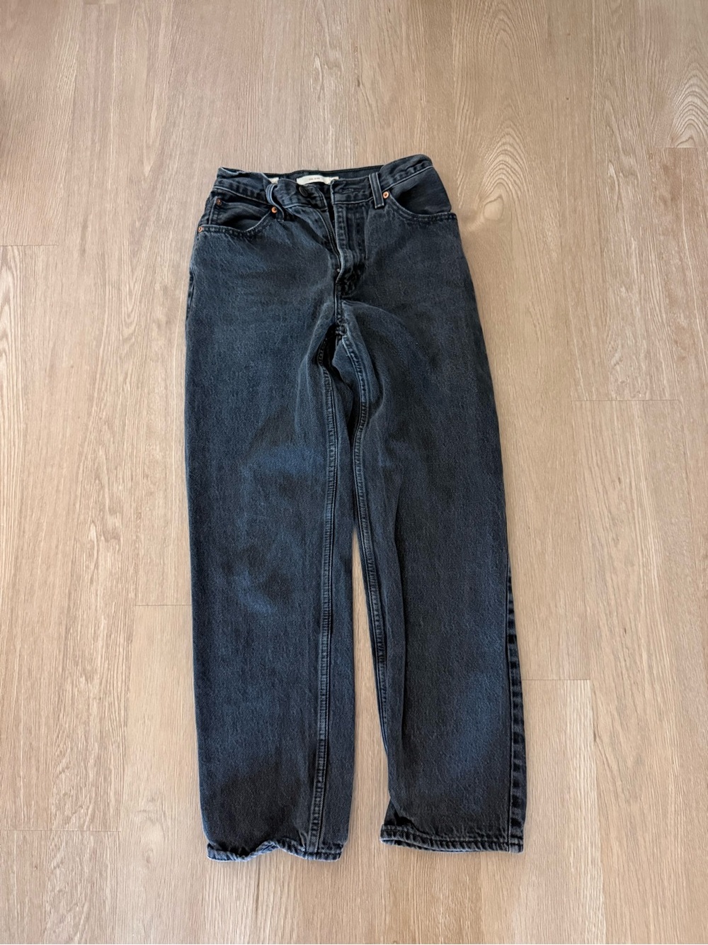 Levis Black Dad Jean For Women